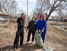 Общегородской субботник "Город берегу"