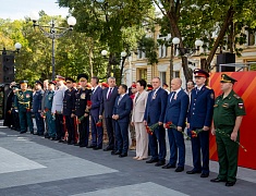  В Благовещенске отметили 80-летие окончания Второй мировой войны