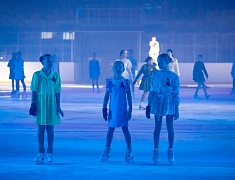 Юные благовещенские фигуристы представили программу «Помним сердцем», посвященную Дню Победы