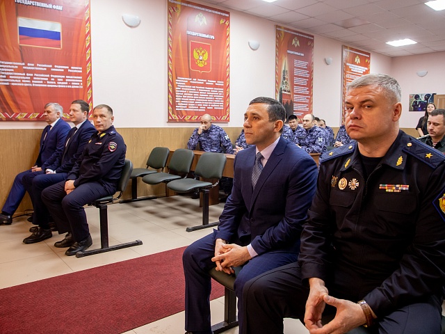 Начальнику областного управления Росгвардии присвоили новое звание