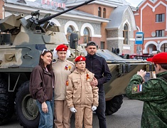 Ретропоезд «Победа» прибыл в Благовещенск