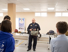 В школе №16 открыли месячник оборонно-массовой, военно-патриотической и спортивной работы