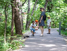 Первомайский парк отметил очередной день рождения