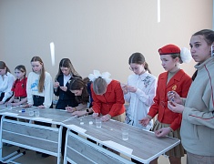 В школе №16 открыли месячник оборонно-массовой, военно-патриотической и спортивной работы