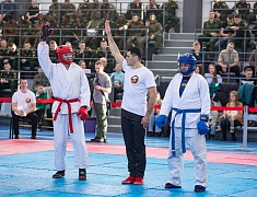 Открытый чемпионат Благовещенска среди силовых структур по армейскому рукопашному бою на кубок ДВОКУ