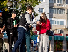  В Благовещенске прошел общегородской «Парад студенчества»