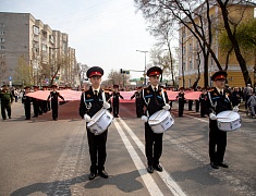 В Благовещенске прошла акция «Бессмертный полк России»