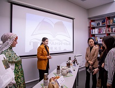 Женская делегация района Айгунь города Хэйхэ в Благовещенске