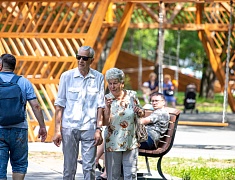 Первомайский парк отметил очередной день рождения