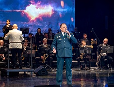 В общественно-культурном центре прошёл общегородской концерт, посвящённый Дню защитника Отечества