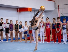 На юбилейные соревнования по спортивной гимнастике в Благовещенск прибыли спортсмены из Дальнего Востока и Сибири