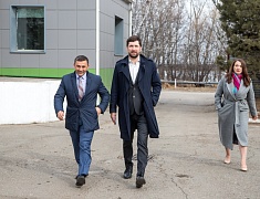 Мэр Олег Имамеев посетил производственный комплекс "Аметис"