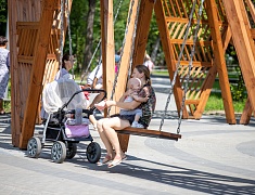 Первомайский парк отметил очередной день рождения