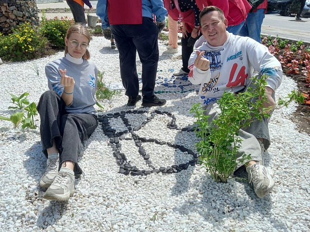 Цветы доброты расцветают в Благовещенске! 