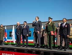 В Благовещенск прибыл «Поезд Победы»