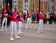 Торжественное открытие набережной реки Зея
