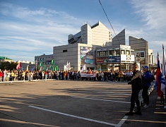  В Благовещенске прошел общегородской «Парад студенчества»