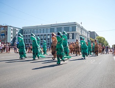 Флешмоб приуроченный к Международному Дню динозавров
