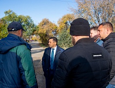 Мэр Благовещенска Олег Имамеев выехал на проблемные участки теплосетей