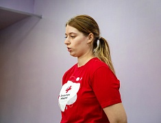 Студенты Амурской медакадемии провели мастер-класс для активистов городского корпуса волонтеров