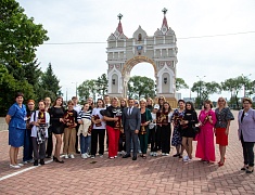 В Благовещенск на IX Международный фестиваль «Детство на Амуре» прибыла детская делегация из ДНР