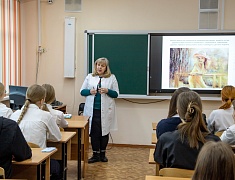 В гимназии №25 прошла третья в этом году «Ярмарка здоровья» для старшеклассников