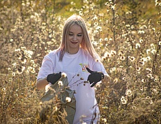 В рамках акции «Город берегу» большой субботник прошел на улице Чайковского