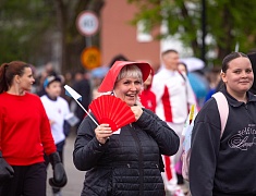 Шествие трудовых коллективов отгремело в Благовещенске!