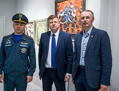 В Выставочном зале открылась персональная выставка Алексея Сидорова