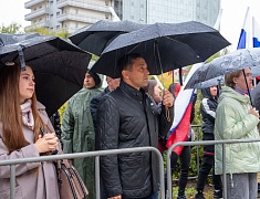 Концерт в поддержку референдума в ЛНР, ДНР, а также в Херсонской и Запорожской областях прошел в Благовещенске