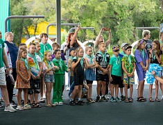 В Благовещенске проходит первая международная смена в лагере имени Гагарина