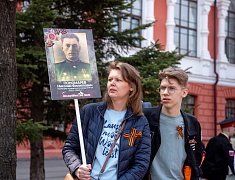 В Благовещенске прошла акция «Бессмертный полк России»