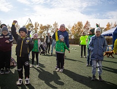Сто юных благовещенцев с особенностями здоровья пробежали марафон