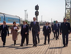 В Благовещенск прибыл «Поезд Победы»