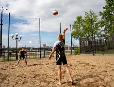 Турнир по пляжному волейболу с участием ветеранов СВО прошел в Благовещенске