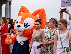 По Благовещенску прошел «Парад семей»