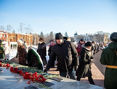 В Благовещенске почтили память погибших во время блокады Ленинграда
