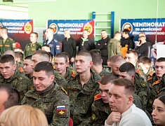 В стенах ДВОКУ прошёл чемпионат по армейскому рукопашному бою