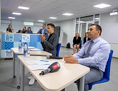 Встреча мэра Олега Имамеева со студентами АмГУ