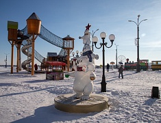 Благовещенск преображается к Новому году