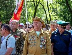 В Благовещенске открыли временный мемориал памяти участников локальных войн и конфликтов