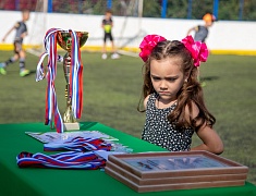 В Благовещенске юные футболисты сыграли на всесезонном корте на Нагорной