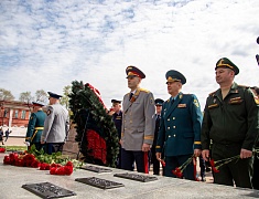 Церемония возложения цветов, посвященная 79-летию Победы в Великой Отечественной войне