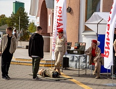 Областной центр принимает уникальный передвижной музей "Поезд Победы"