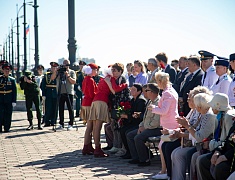 В Благовещенске открылась обновленная выставка, посвященная бойцам специальной военной операции