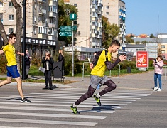В Благовещенске прошла эстафета памяти Григория Белоуса
