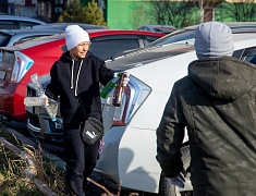 К акции «Город берегу» присоединились спортсмены федерации тхэквондо ИТФ