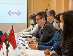 Мэр Благовещенска Олег Имамеев встретился с новым консулом КНР в Хабаровске