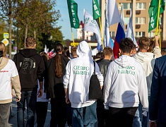  В Благовещенске прошел общегородской «Парад студенчества»