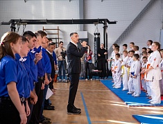 В спортивной школе «Центр боевых искусств» областного центра прошли чемпионат и первенство города, посвящённые памяти Алексея Новикова